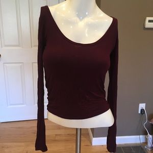 For bundling: American Eagle Long Sleeve Crop Top